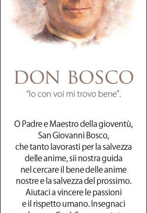 Segnalibro Don Bosco - 8 - Confezione da 100 pezzi