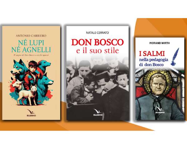 Festa di San Giovanni Bosco 2024: tre interessanti novità editoriali dedicate al santo dei giovani